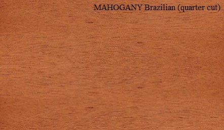 Mahogany Brazilian Quartered Wood Veneer