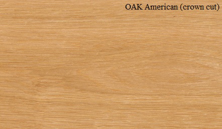 Oak American Crown Cut