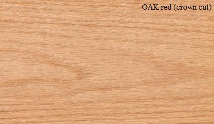 Oak Red Crown Wood Veneer
