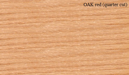 Oak Red Quartered Wood Veneer