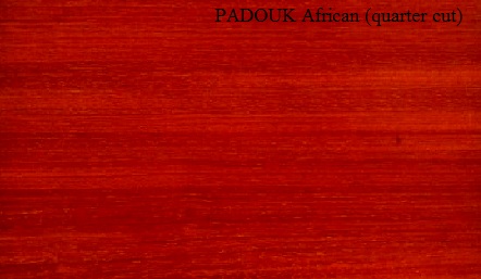 Padouk African Quartered Wood Veneer