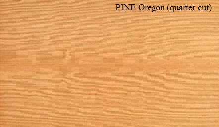 Pine Oregon Quartered Wood Veneer