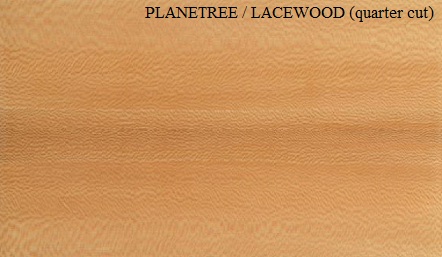 Planetree Quartered Lacewood Wood Veneer