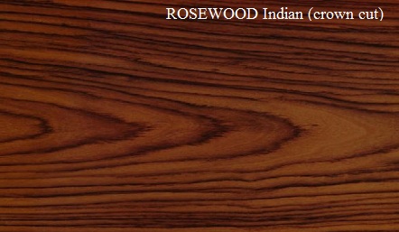 Rosewood Indian Crown wood Veneer