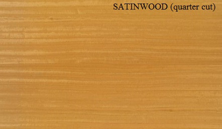 Satinwood Quartered Wood Veneer