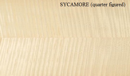 Sycamore Quarter Figured Wood Veneer