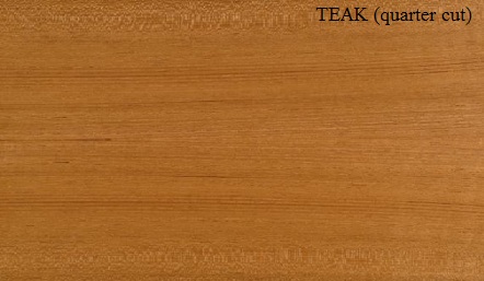 Teak Quartered Wood Veneer