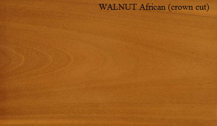 Walnut African Crown Wood Veneer